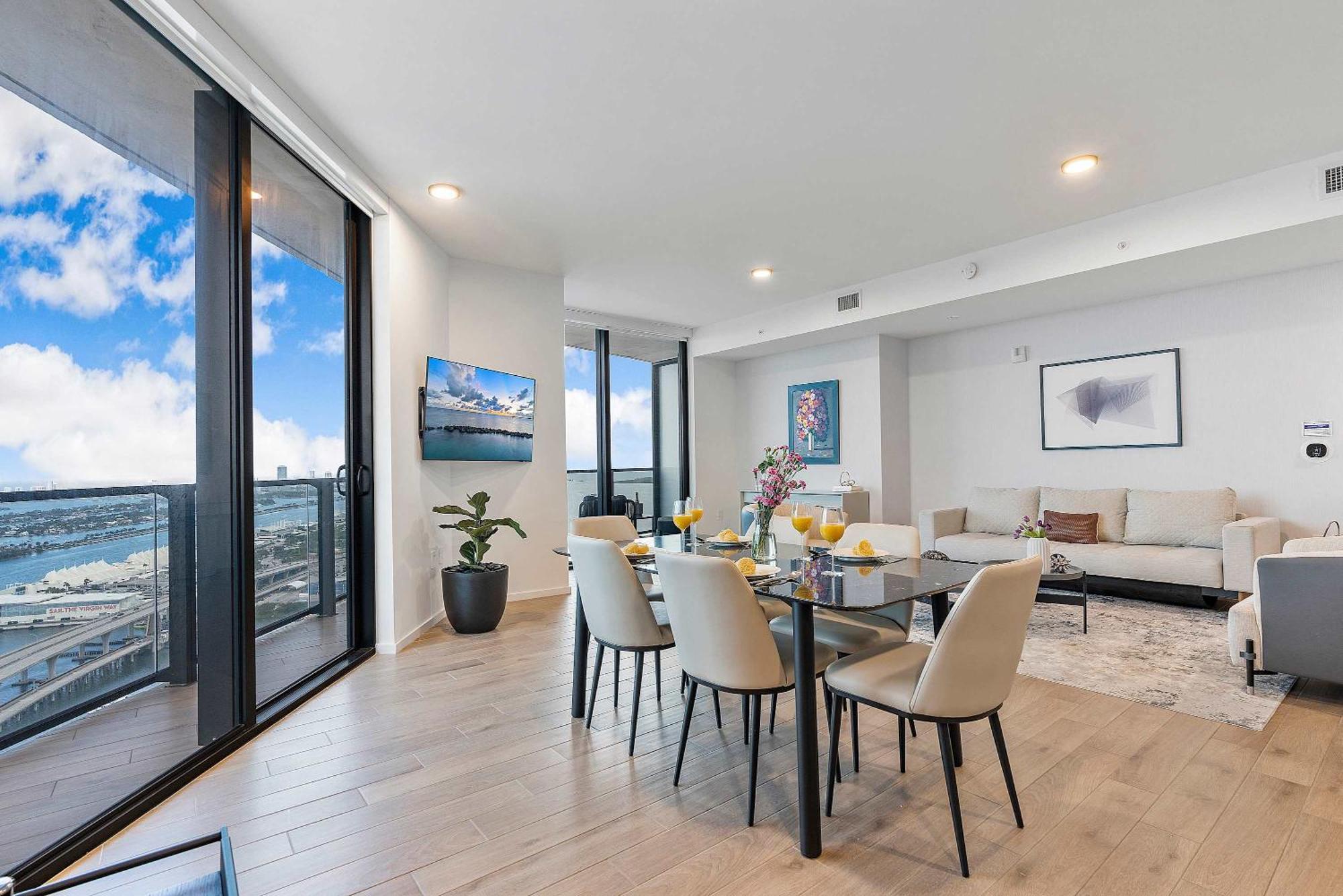 Appartamento Mvr Luxury King Overlooking Biscayne Bay Miami